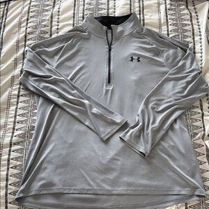 Under Armour Light Gray Performance Pullover
